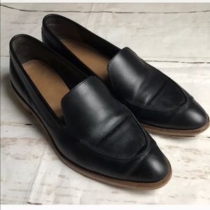 Everlane black modern loafers sz8